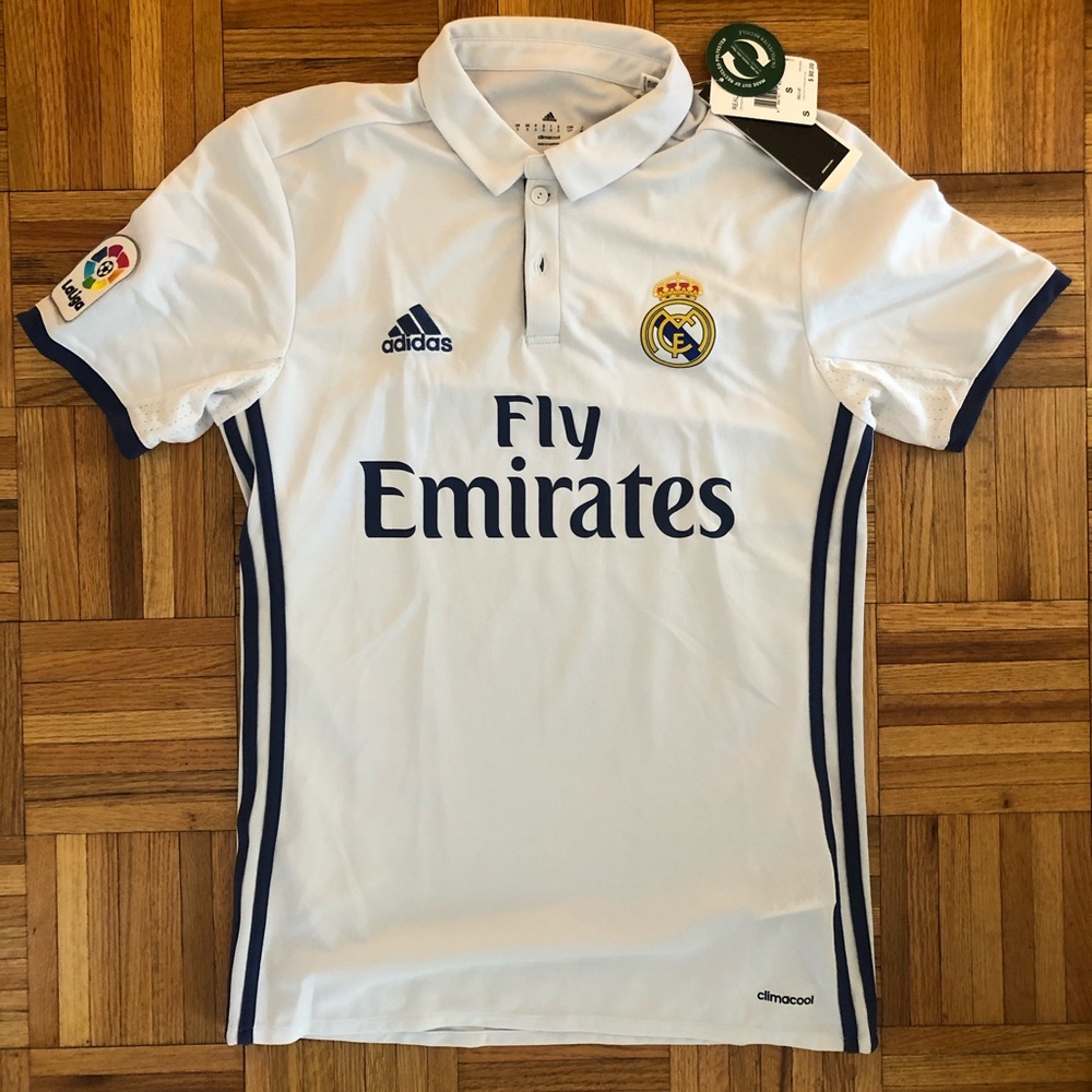 Real Madrid Women’s Collared Soccer Jersey